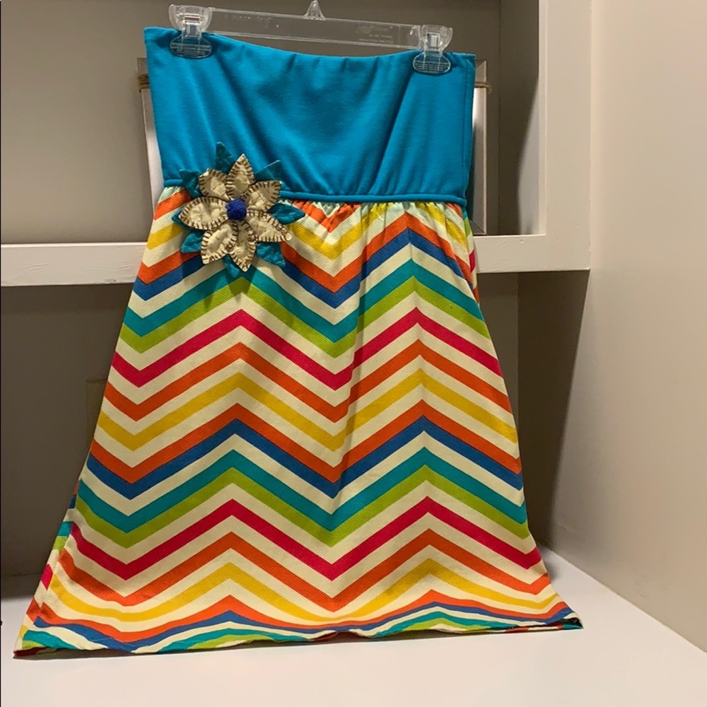 Judith March strapless dress